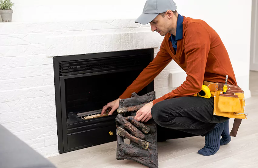 Wood Fireplace Repair in Bostonia, CA